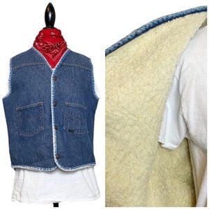 VTG ROEBUCKS Denim Vest